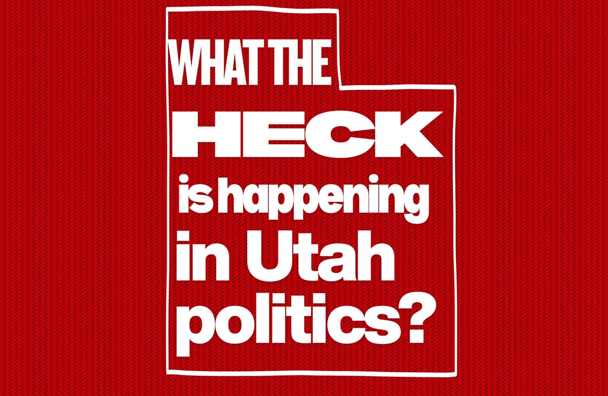 Let's talk about Utah politics! Livestream tonight at 6 pm Post feature image