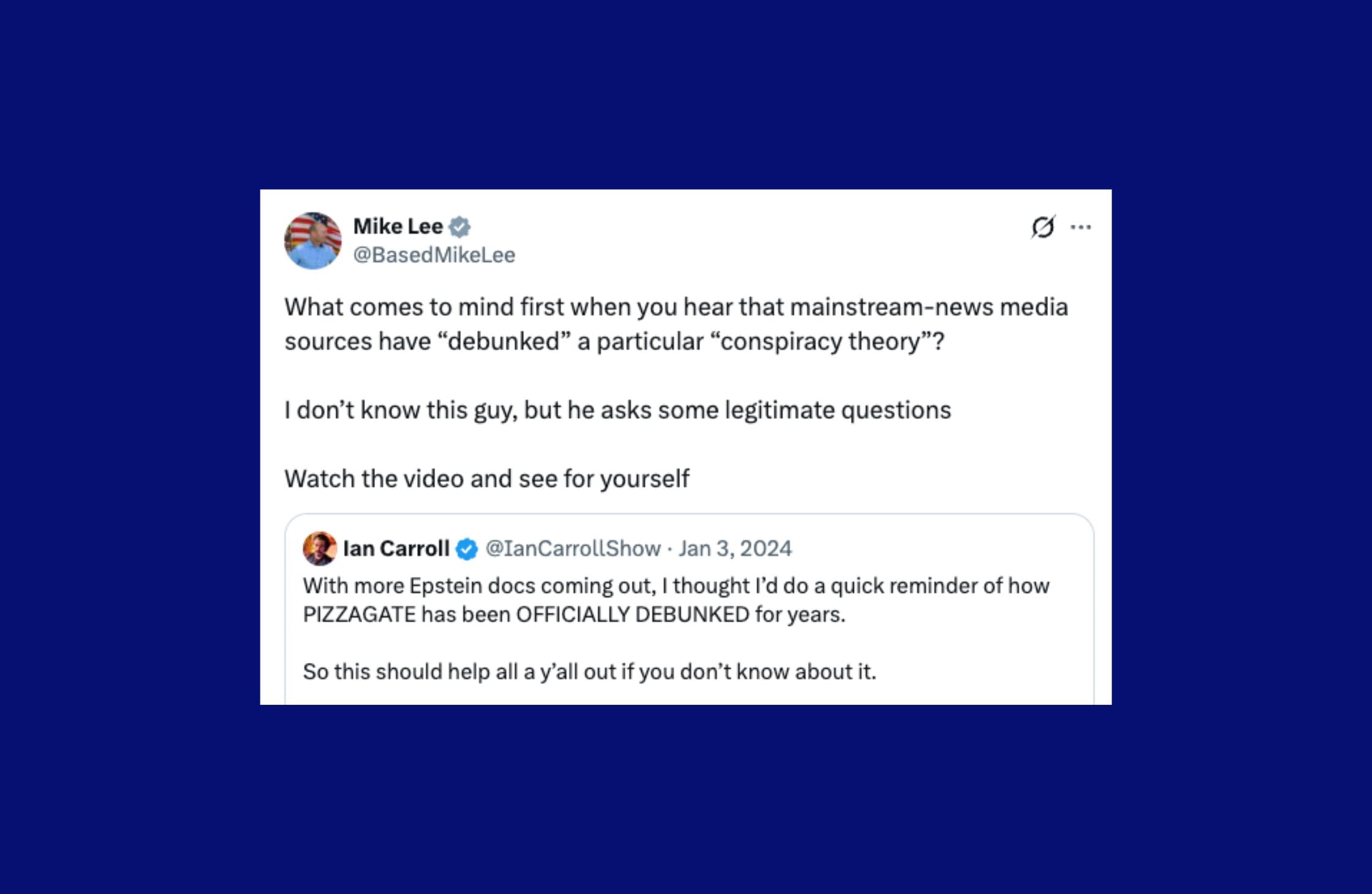 Mike Lee shares video from antisemitic podcaster who blamed Israel for Charlie Kirk shooting Post feature image