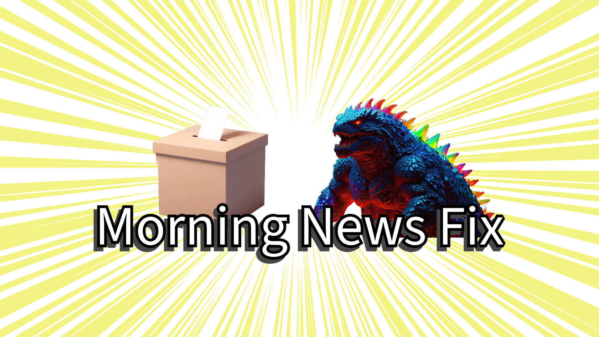 Morning News Fix: Godzilla vs. the Electoral College Post image