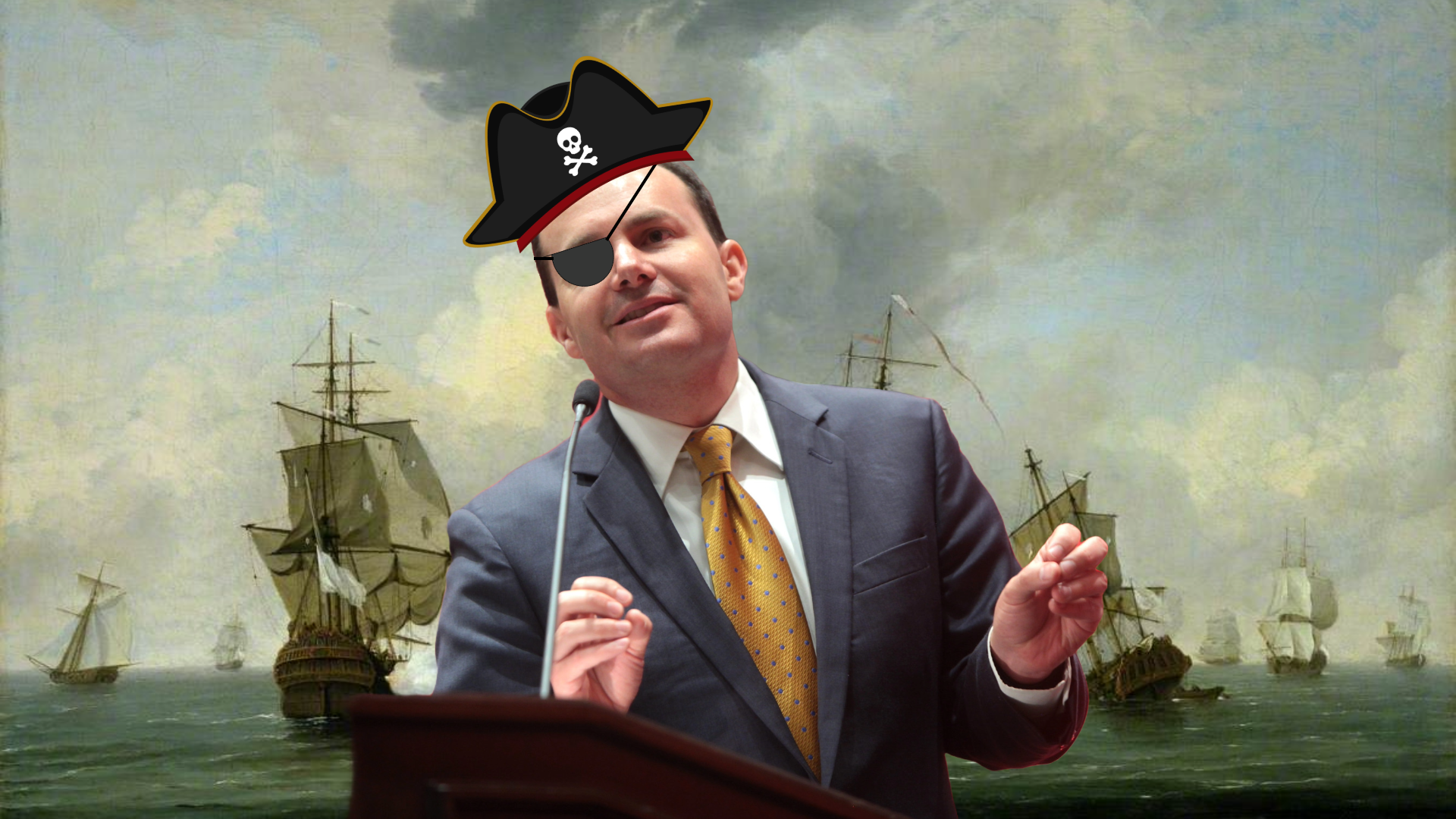 Sen. Mike Lee's wild solution to drug crisis: Turn regular citizens into pirates Post image