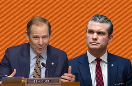 John Curtis's yes vote on Pete Hegseth comes due
