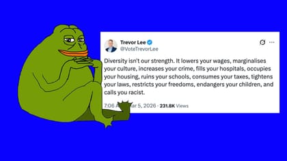 Trevor Lee's 'Diversity isn't our strength' post wasn't a hot take—it was a white supremacist copy/paste
