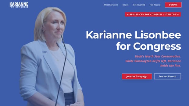 Karianne Lisonbee challenges Blake Moore in 2nd Congressional District redistricting rumble